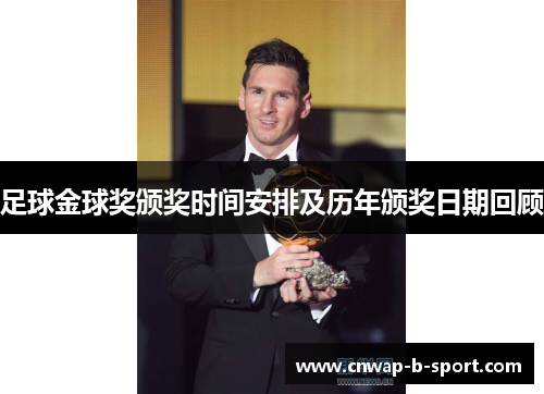 足球金球奖颁奖时间安排及历年颁奖日期回顾