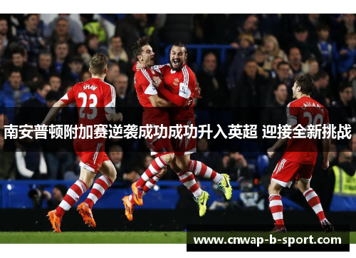南安普顿附加赛逆袭成功成功升入英超 迎接全新挑战